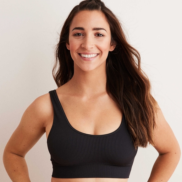 aerie chill seamless sports bra